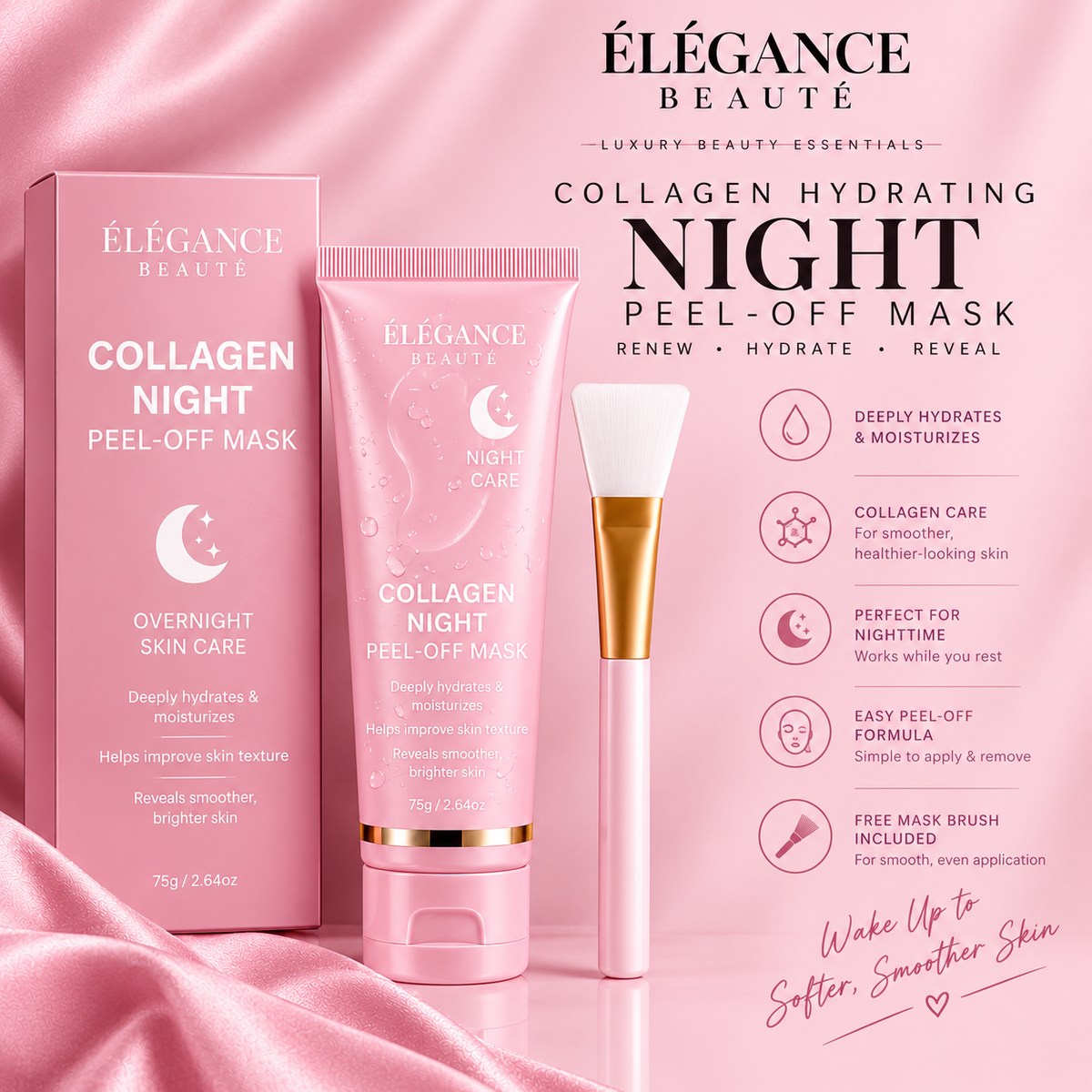 Collagen Hydrating Night Peel-Off Mask