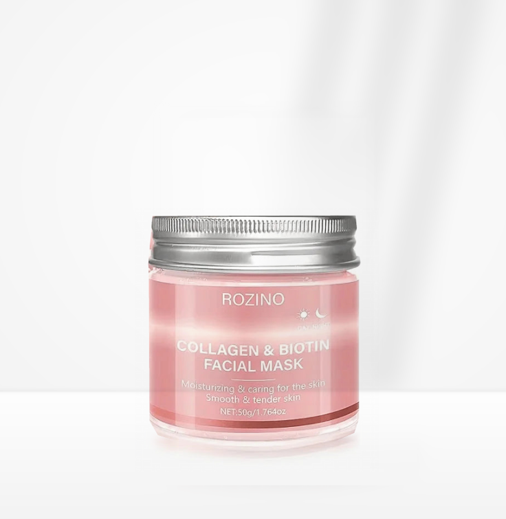 Biotin Collagen Peel-Off Face Mask – Hydrating & Brightening