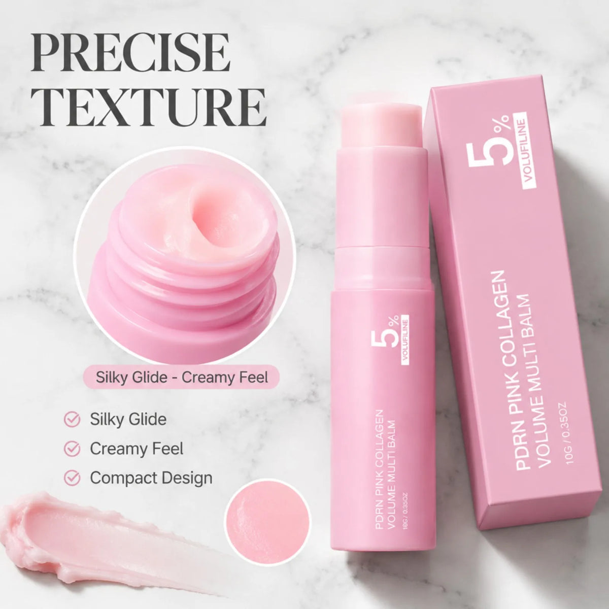 PDRN Pink Collagen Eye Patches & Multi Balm Stick