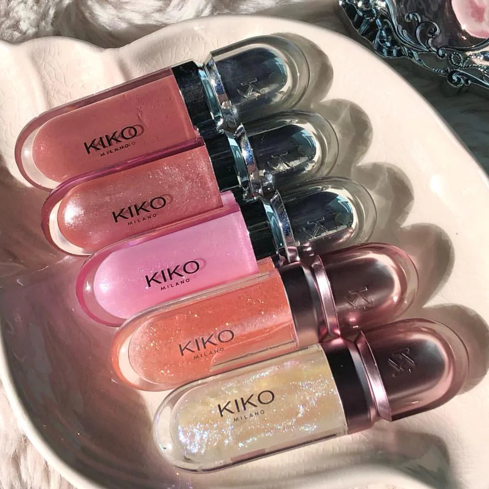 KIKO Milano 3D Hydra Lip Gloss – High Shine & Moisturizing