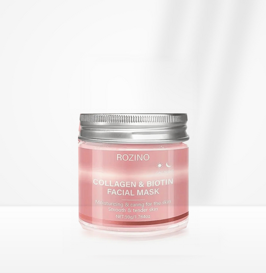 Biotin Collagen Peel-Off Face Mask – Hydrating & Brightening